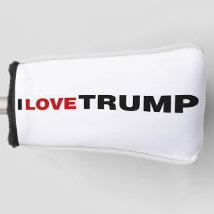 I Love Trump Golf Head Cover