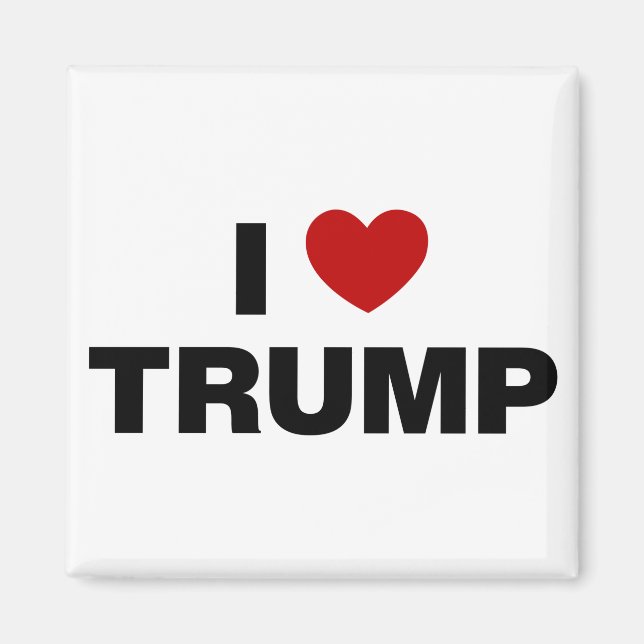 I Love Trump Magnet (Front)