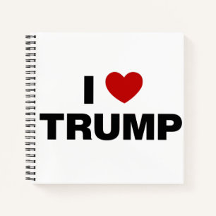 I Love Trump Notebook