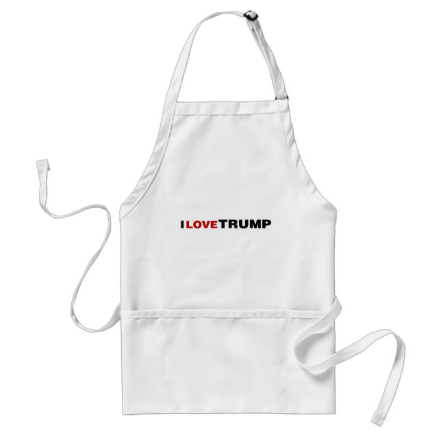 I Love Trump Standard Apron (Front)