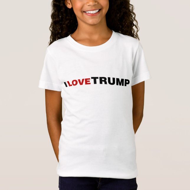 I Love Trump T-Shirt (Front)