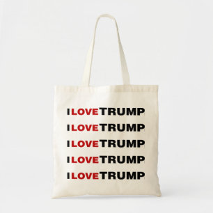 I Love Trump Tote Bag