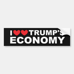 I Love Trump's Economy popular political sticker