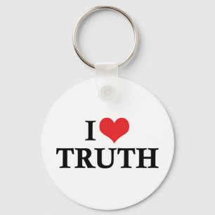 I Love Truth Keychain