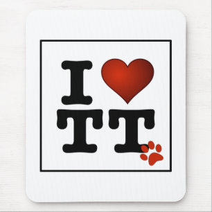 I Love TT Mousepad