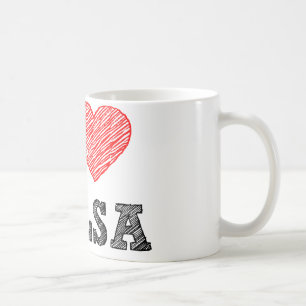 I Love Tulsa Coffee Mug