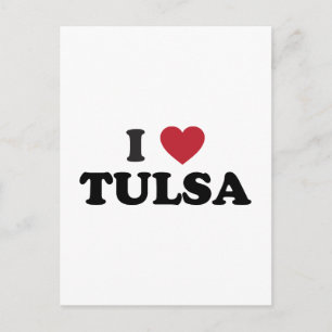 I Love Tulsa Oklahoma Postcard