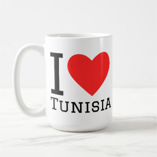 I love Tunisia Coffee Mug