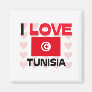 I Love Tunisia Magnet
