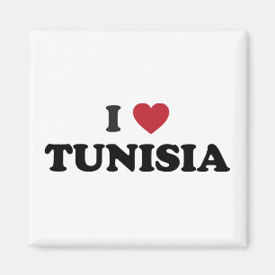 I Love Tunisia Magnet