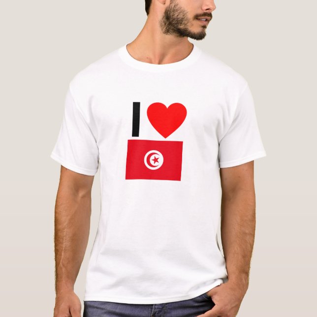 i love tunisia T-Shirt (Front)