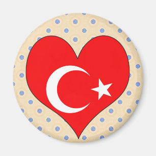 I Love Turkey Magnet