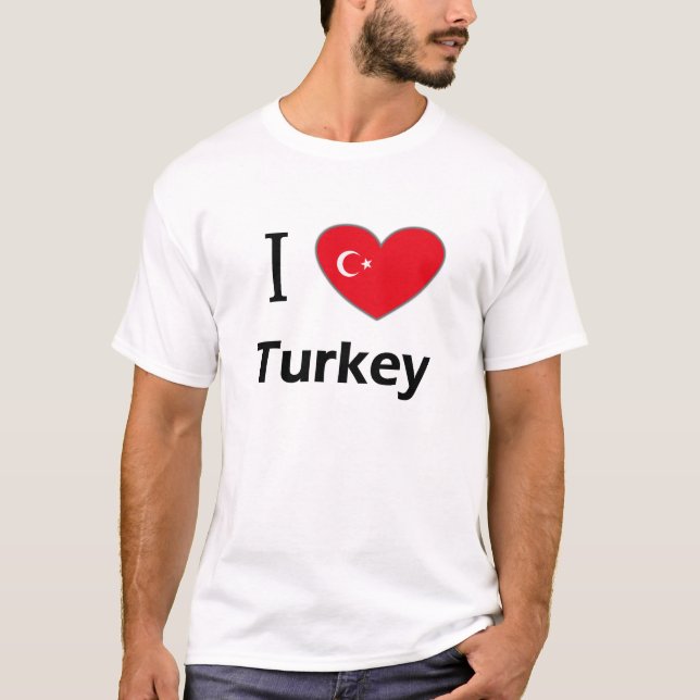 I love Turkey T-Shirt (Front)