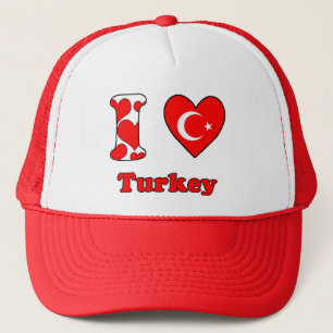 I love Turkey Trucker Hat