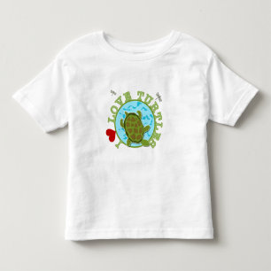 I Love Turtles Toddler T-Shirt