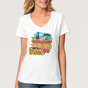 I LOVE TUSCANY AND SUNFLOWERS T-Shirt