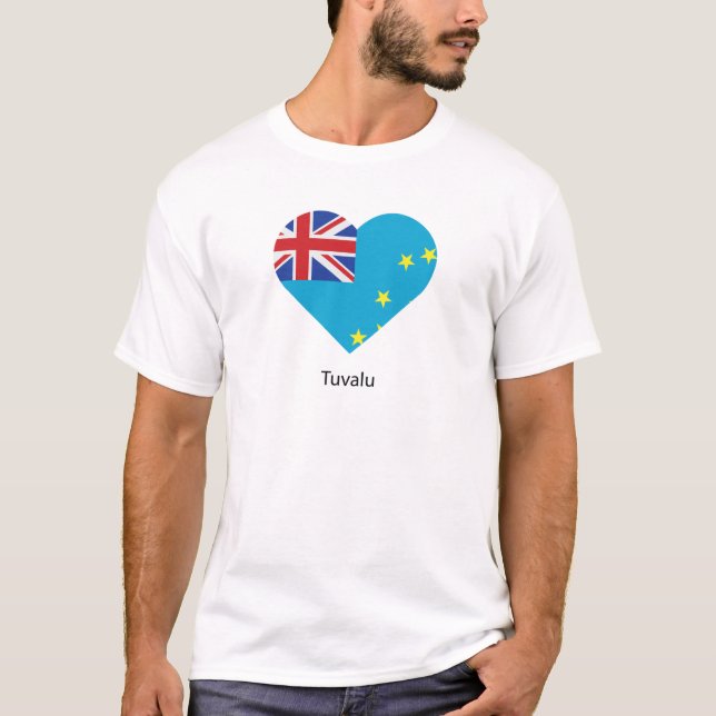 I Love Tuvalu T-Shirt (Front)