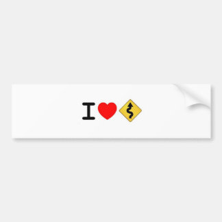 I Love Twisties !!! Bumper Sticker