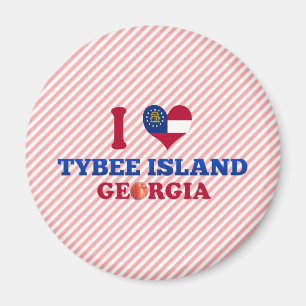 I Love Tybee Island, Georgia Magnet