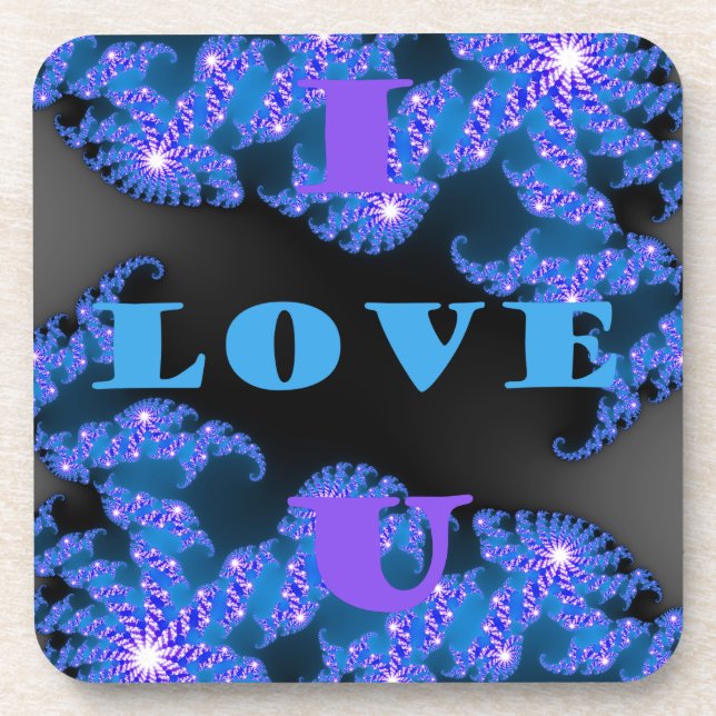 I Love U.png Coaster (Front)