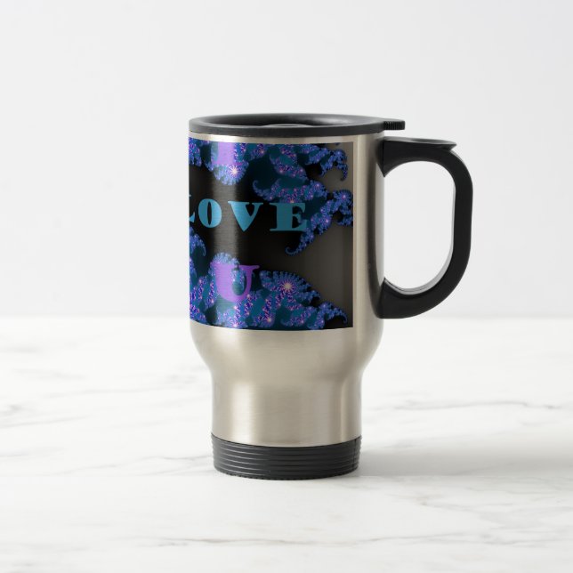 I Love U.png Travel Mug (Right)