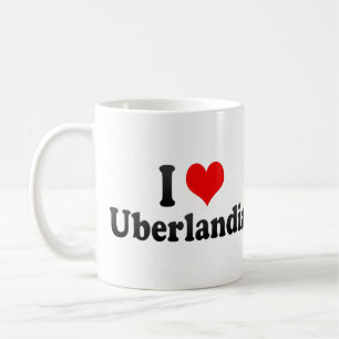 I Love Uberlandia, Brazil Coffee Mug