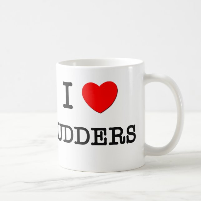 I Love Udders Coffee Mug (Right)