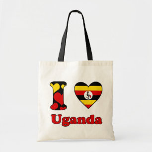 I love Uganda Tote Bag