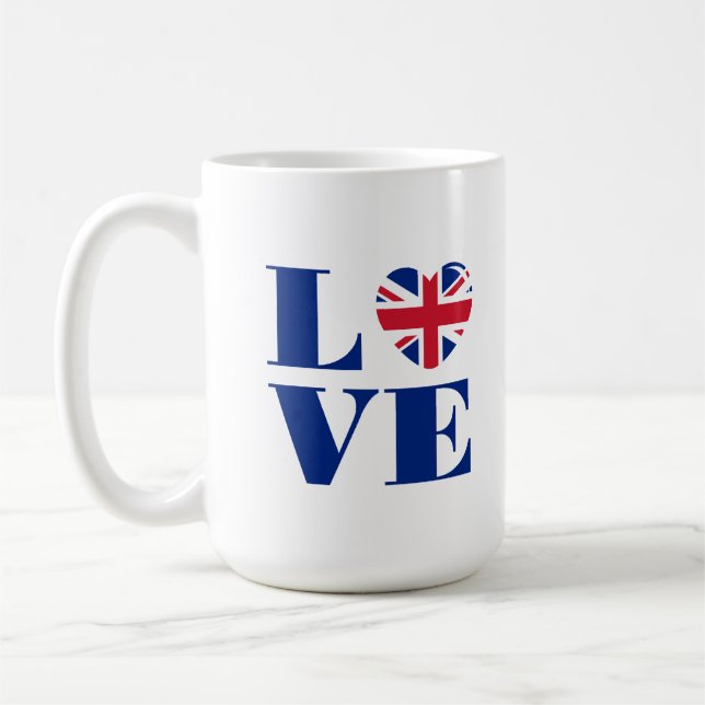 I love UK Coffee Mug (Left)
