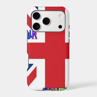 I Love UK | Fluffy Cloud & Union Jack Art Print