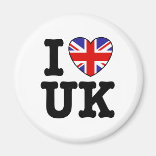 I Love UK Magnet