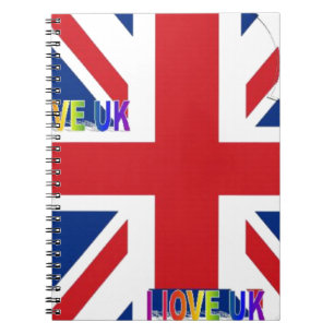 I LOVE UK NOTEBOOK