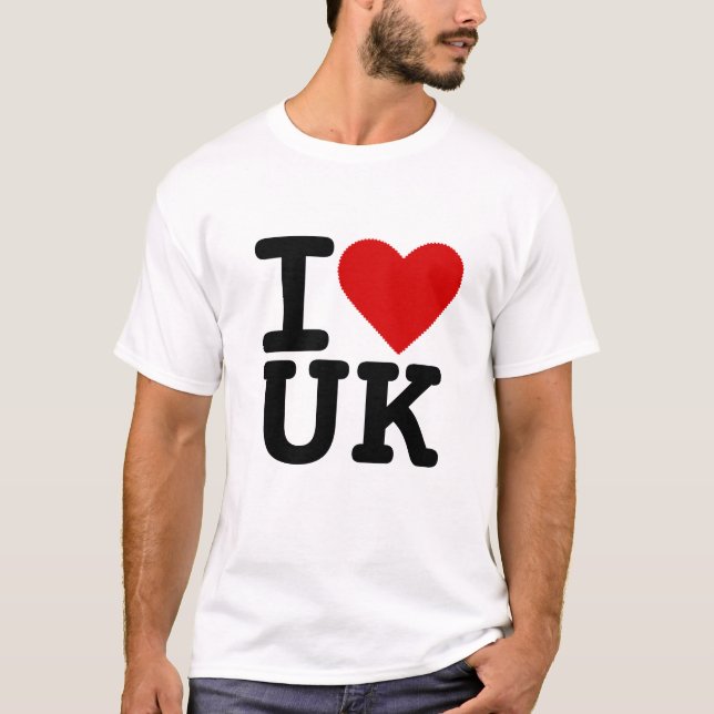 I love UK T-Shirt (Front)