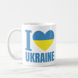 I Love Ukraine Coffee Mug