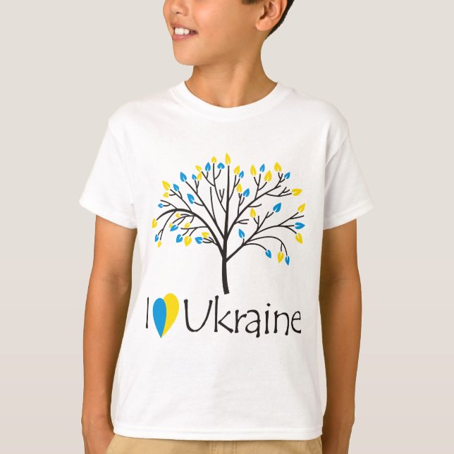I love Ukraine T-Shirt (Front)