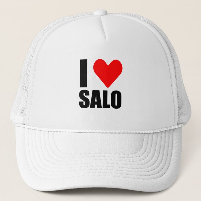 I love Ukrainian salo Trucker Hat (Front)