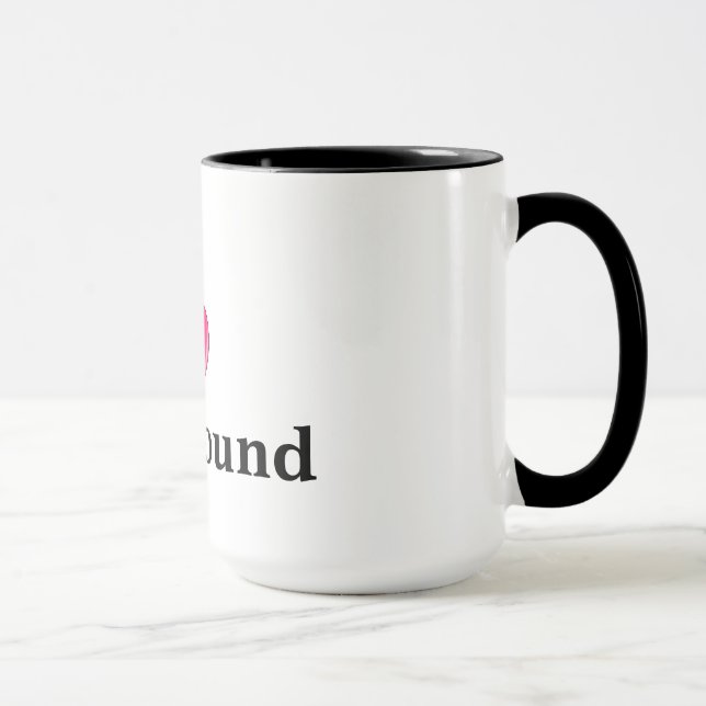 I Love Ultrasound Mug (Right)