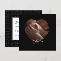 I Love Us Greeting Card