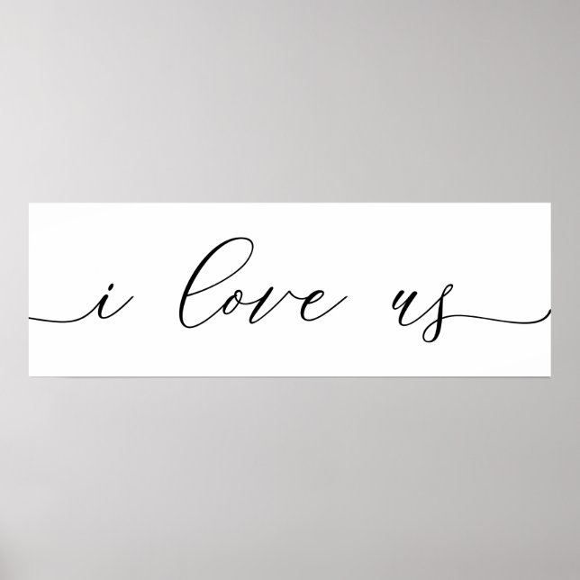 I Love Us Print (Front)