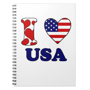 I love USA Notebook