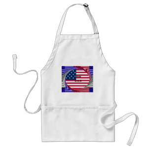 I LOVE USA STANDARD APRON