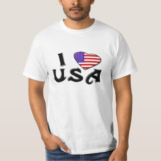 I Love USA T-Shirt
