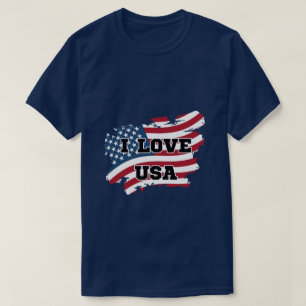 I Love USA T-Shirt