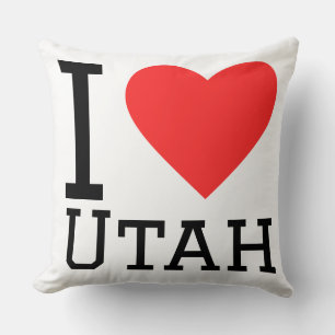 I love Utah Cushion