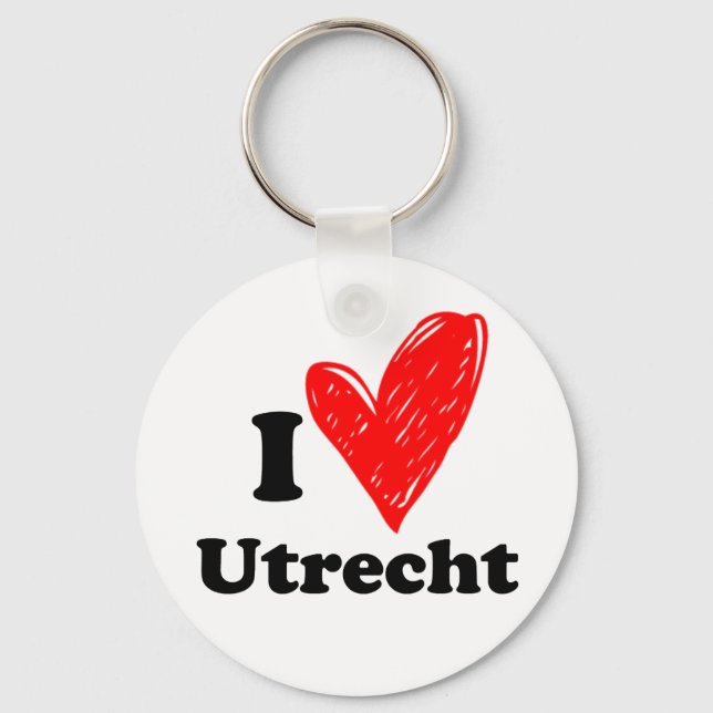I love Utrecht Key Ring (Front)