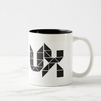 I Love UX Two-Tone Coffee Mug