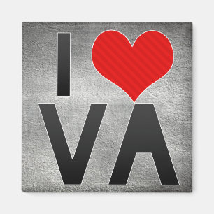 I Love VA Magnet