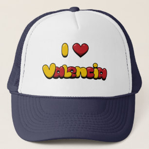 I Love Valencia Trucker Hat