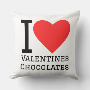 I love valentines chocolates cushion