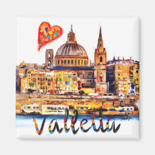 I love Valletta Magnet